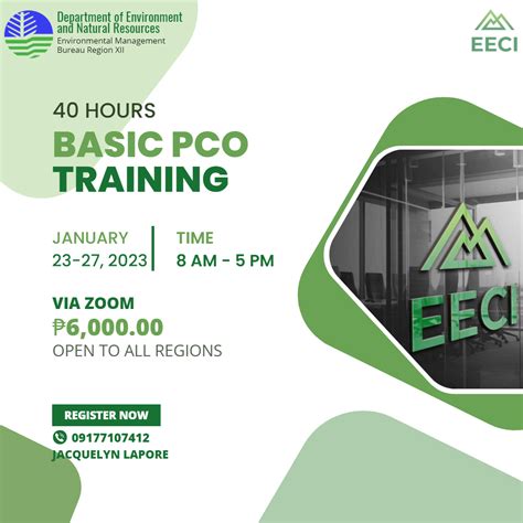 Basic PCO Training .